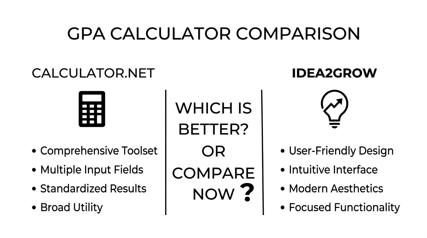 Calculator.net vs Idea2Grow GPA Calculator – Which Is Better?
