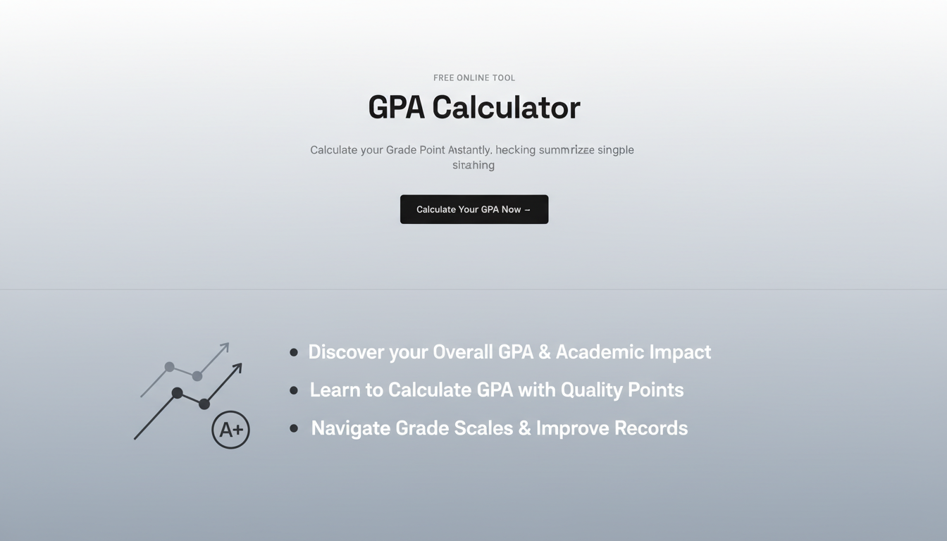 Free GPA Calculator